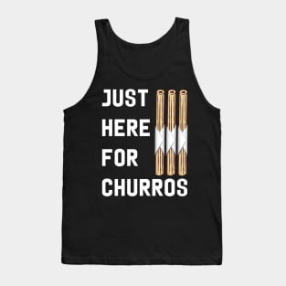 Just Here for Churros Tank Top
